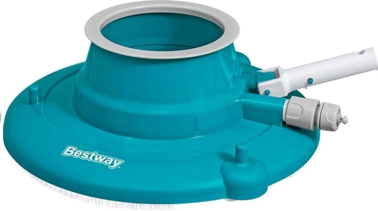 Aspiratore manuale per foglie da piscina con asta telescopica