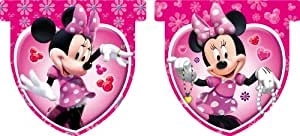Ghirlanda a bandierine in plastica Disney Minnie Mouse