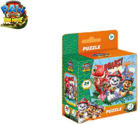 Puzzle Paw Patrol: The Dino Movie 24 pezzi 22 × 22 cm