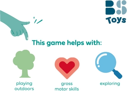 Boomerang in legno per bambini 40 × 20 cm