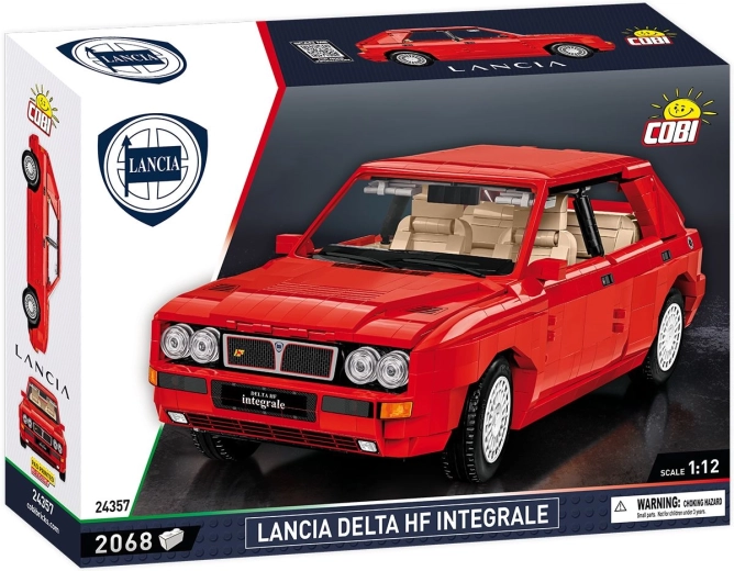 Set di costruzioni COBI Lancia delta HF integrale 1:12