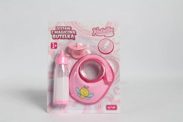 Set Natalia con biberon magico