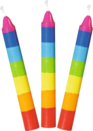 Set di candeline di compleanno colorate - 1 pezzo