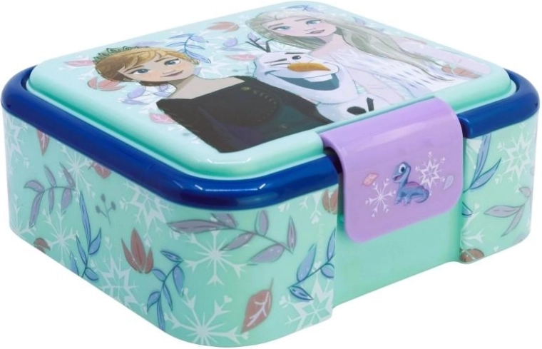 Lunch box Frozen con 3 scomparti - 1 pezzo