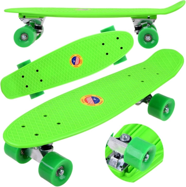 Pennyboard per bambini fino a 50 kg – Verde