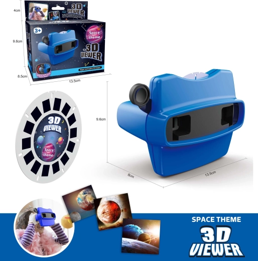 Occhiali 3D Spazio per bambini 13,5 × 8 × 9,6 cm