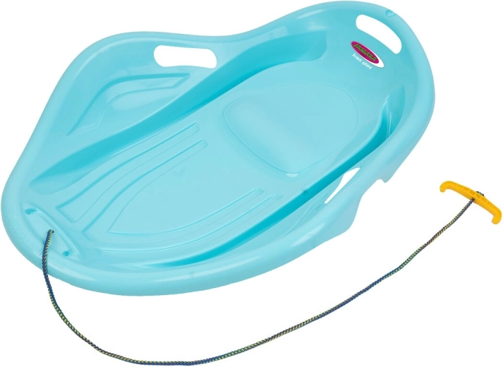 Bob da neve per bambini Snow Play Speed 78 cm blu pastello