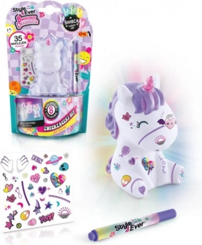 Set Unicorni Luminosi DIY - Animali Magici