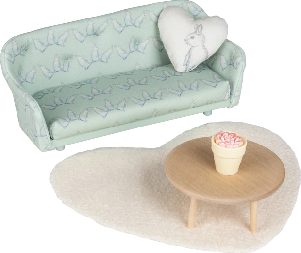 Lundby set di mobili per soggiorno per casa delle bambole