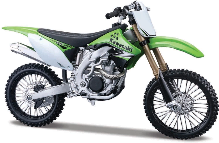 Motocicletta Maisto Kawasaki KX 450F 1:12