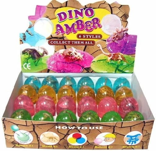 Slime nell’uovo di dinosauro