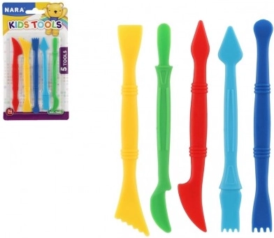 Set di utensili di modellazione in plastica Nara 5 pz