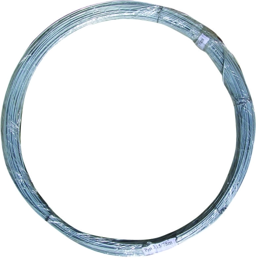 Filo tenditore plastificato PVC 3,40 mm, 104 m, verde RAL 6005