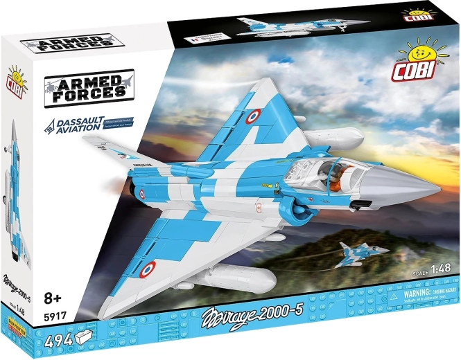 Kit di montaggio dell’aereo Dassault Mirage 2000-5 in scala 1:48