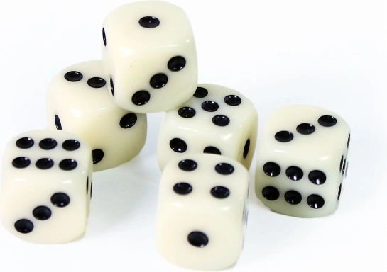 Set di dadi da gioco - 6 pezzi