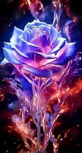 Norimpex Dipinto con numeri Rose tra le braci 40 × 50 cm