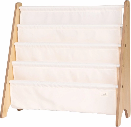 3 Sprouts scaffale port libri recycled solid/cream