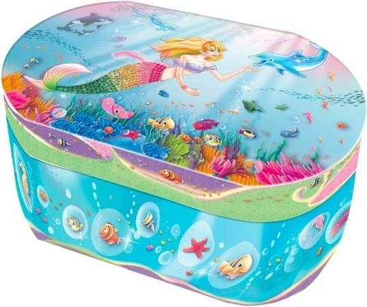 Scatola musicale Pecoware ovale - sirena