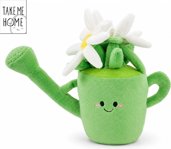 Pianta da interno in peluche in annaffiatoio verde Take Me Home 20 cm - 1 pezzo