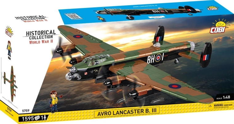Cobi Avro Lancaster B. III kit di costruzione di aereo 1:48
