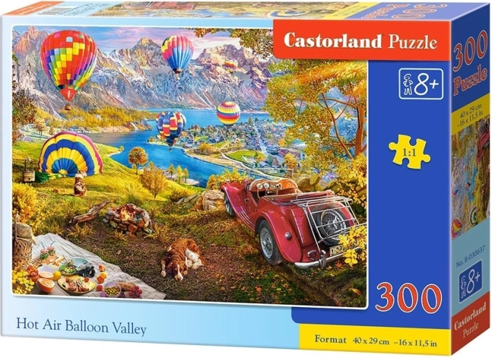 Puzzle Castorland Valle delle mongolfiere 300 pezzi