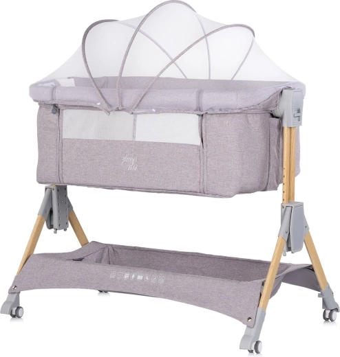 Chipolino Sleepnfold 2v1 platinum culla co-sleeping con fasciatoio