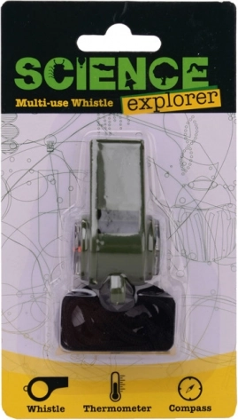 Fischietto multifunzione con termometro e bussola