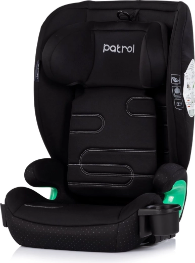 Seggiolino auto Chipolino Patrol i-Size 100–150 cm ISOFIX noir