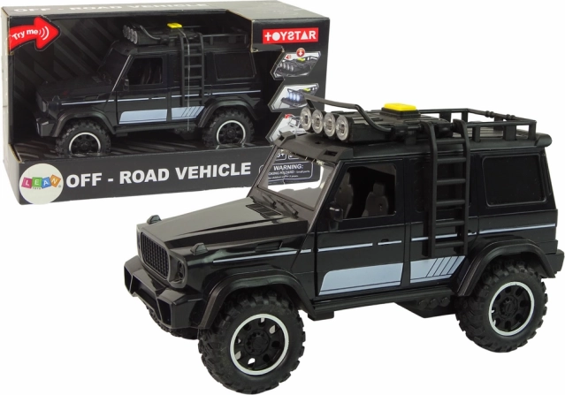 Fuoristrada 1:14 con trazione a frizione – nero