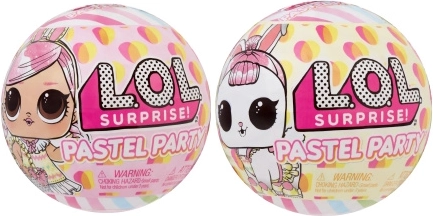 l.o.l. surprise! pastel party – edizione primaverile con sorpresa (bambola o animaletto)