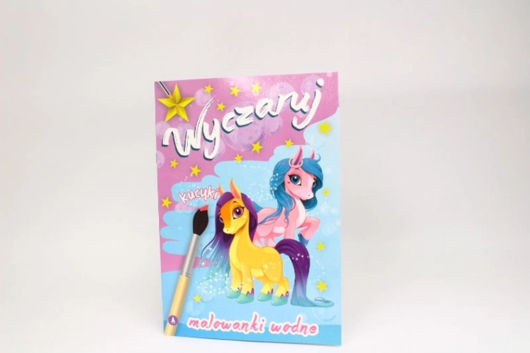 Evoca i pony – album da colorare ad acqua