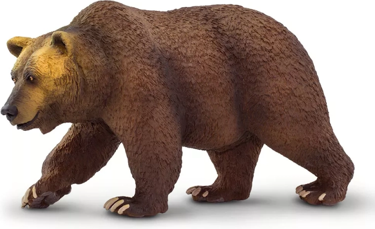 Figura di orso grizzly Safari Ltd. - 1 pezzo