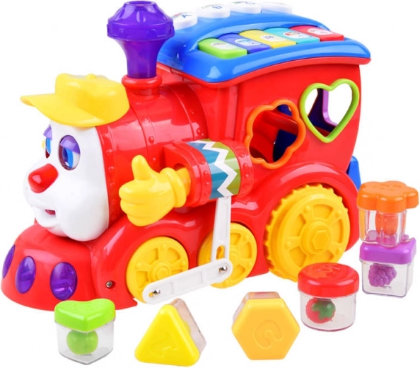 Locomotiva Interattiva con Riconoscimento di Forme e Suoni