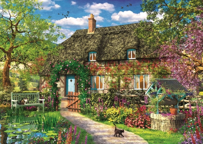 Puzzle 2000 pezzi - Casetta di campagna