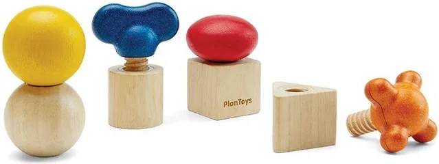 PlanToys Dadi e viti II
