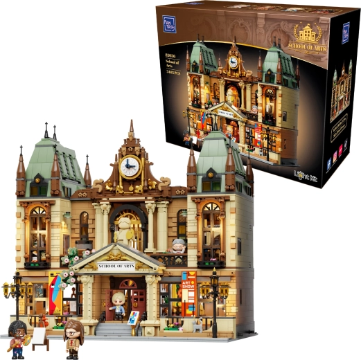 Pantasy scuola d’arte modulare con illuminazione LED