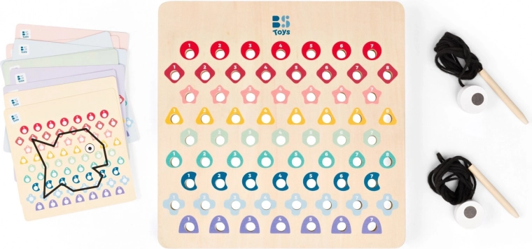 Ricamo codificato – gioco creativo di infilatura per bambini dai 6 anni