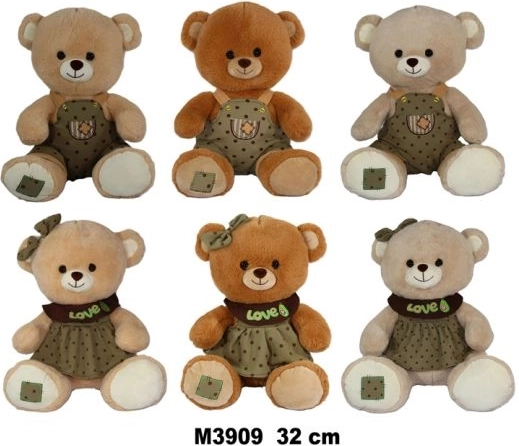 Orsetto di peluche 32 cm - 1 pezzo