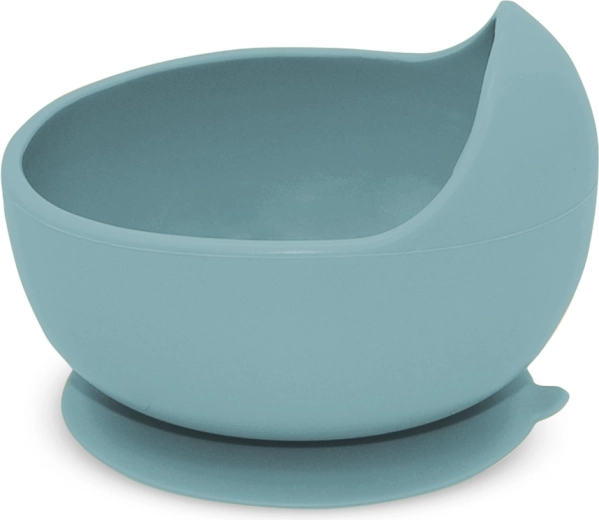 Petite&Mars ciotola in silicone con ventosa Take&Match frosted sky 6m+