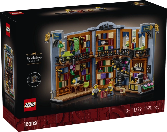 LEGO Icons Book nook: libreria