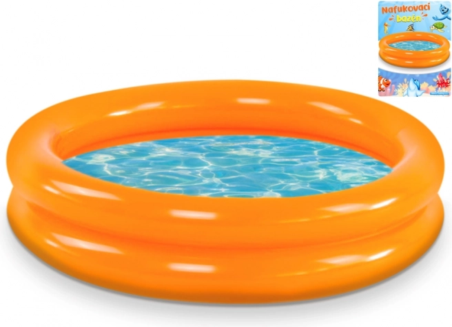 Piscina gonfiabile per bambini 61 × 15 cm, 2 camere