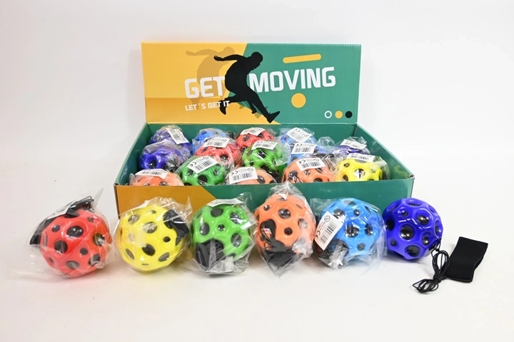 Pallina con elastico 7 cm – espositore da vendita 20 pz