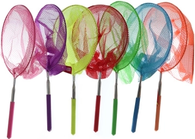 Retino estraibile in acciaio inox per insetti 19 cm