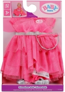Vestitino da principessa BABY born per bambole da 43 cm