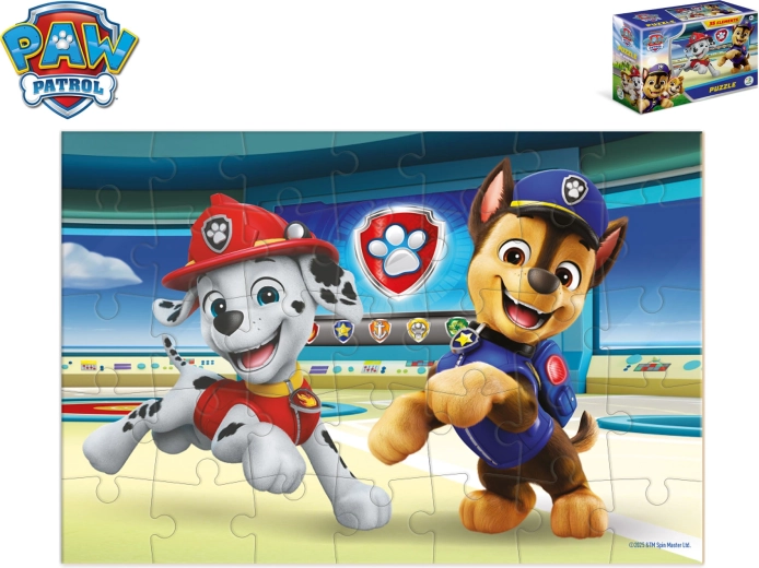 Puzzle Paw Patrol in scatola da 35 pezzi