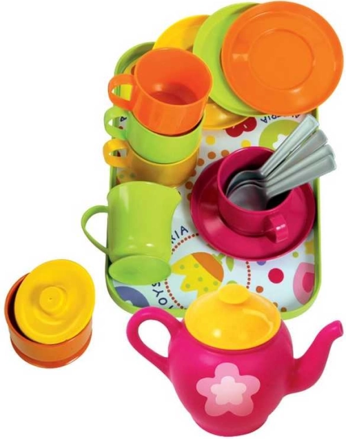 Gowi set da tè per bambini, 18 pezzi