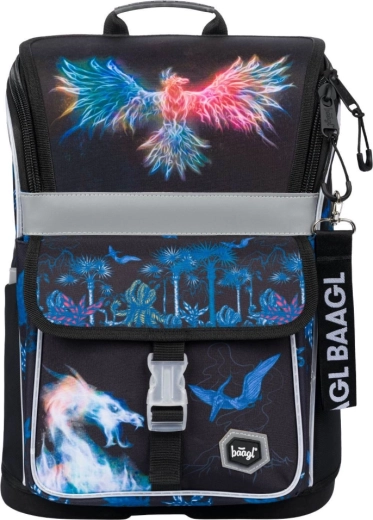 BAAGL Cartella scolastica Zippy Fenice