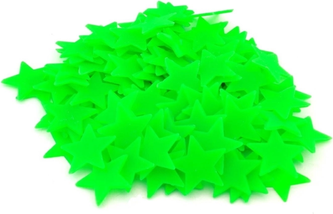 Stelline fluorescenti 100 pezzi
