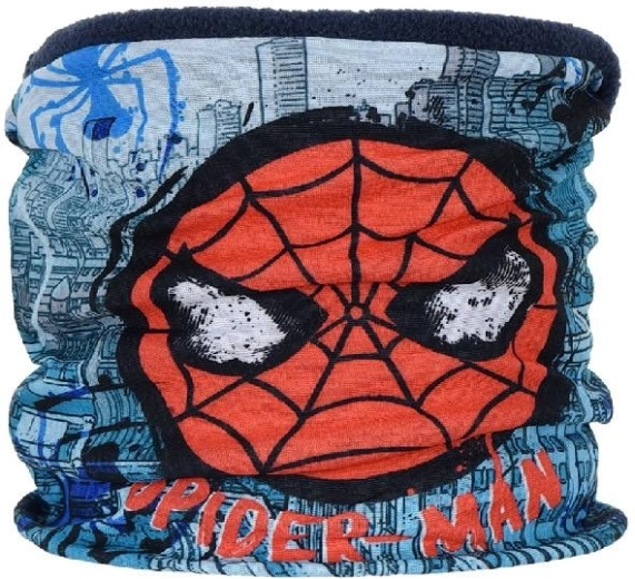 Scaldacollo Spiderman con maschera regalo