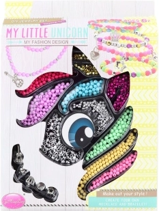 Perline di plastica unicorno